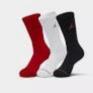 Nike Men's Everyday Cushioned Crew Socks 3 Pack Size Large 8-12 Shoe NEW!